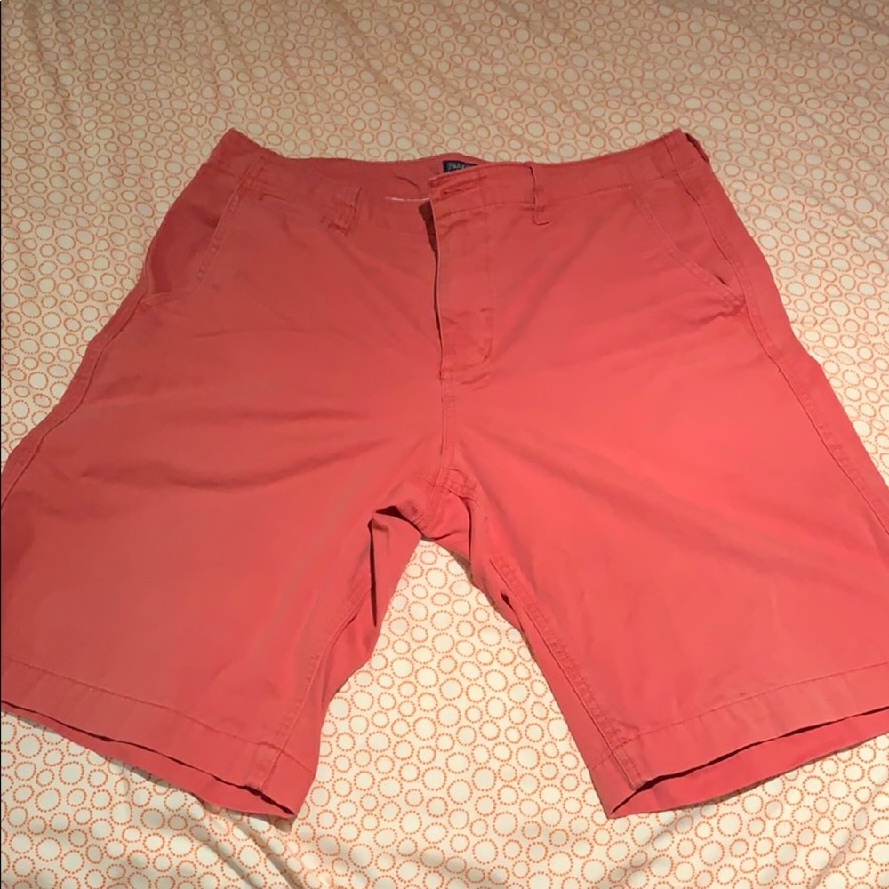 Red Bermuda Shorts